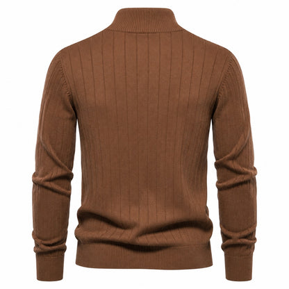 OUTLET™ Signature Knit Quarter-Zip Sweater