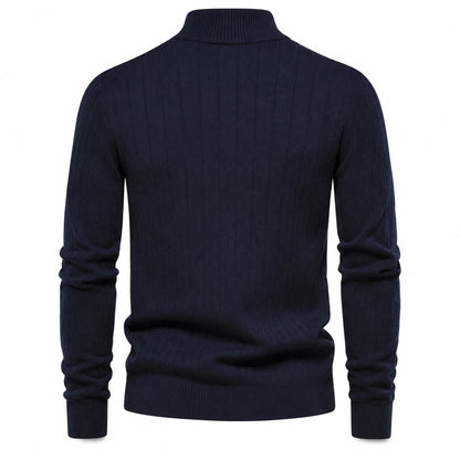 OUTLET™ Signature Knit Quarter-Zip Sweater